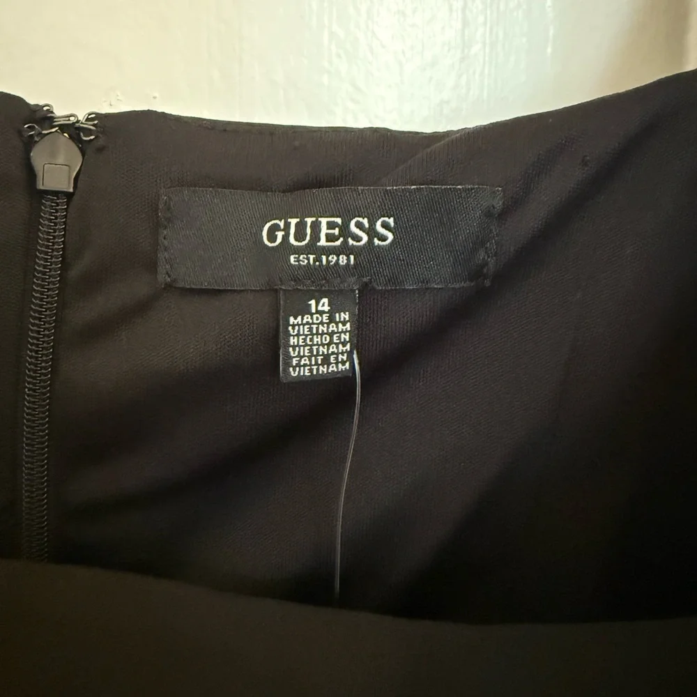 GUESS Black Ruffle Dress - Picture 4 of 4